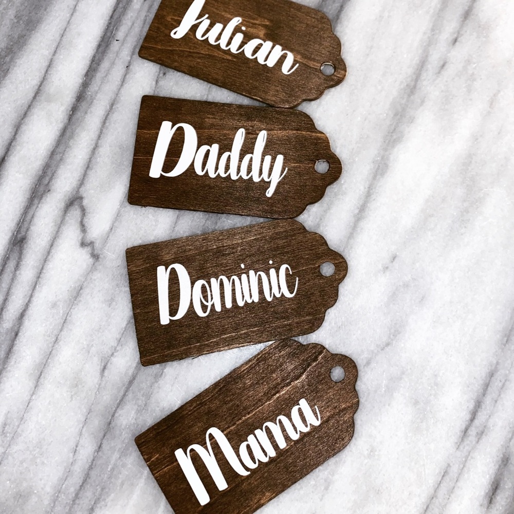 Christmas tags